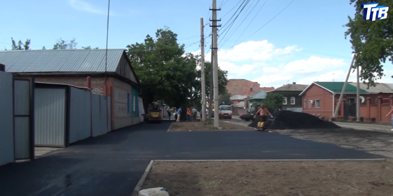 В Троицке начался ремонт дорог и тротуаров